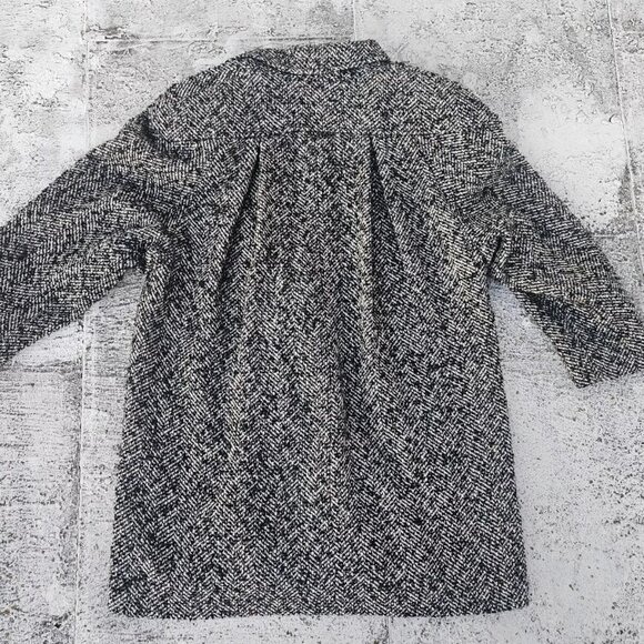 Studio C Women Long Coat Wool Blend Warm Winter Jacket Made in USA Size L - Picture 10 of 14